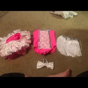 Girls dance costume